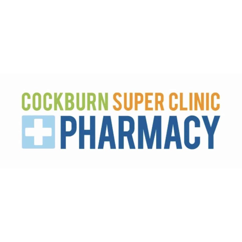 Cockburn super clinic pharmacy logo.