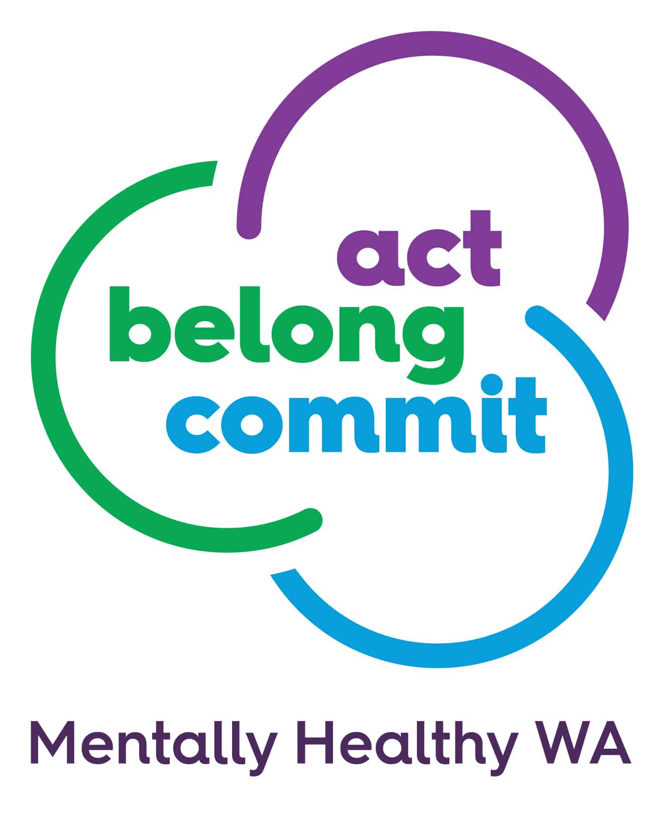 ACT BELONG COMMIT MHWA logo